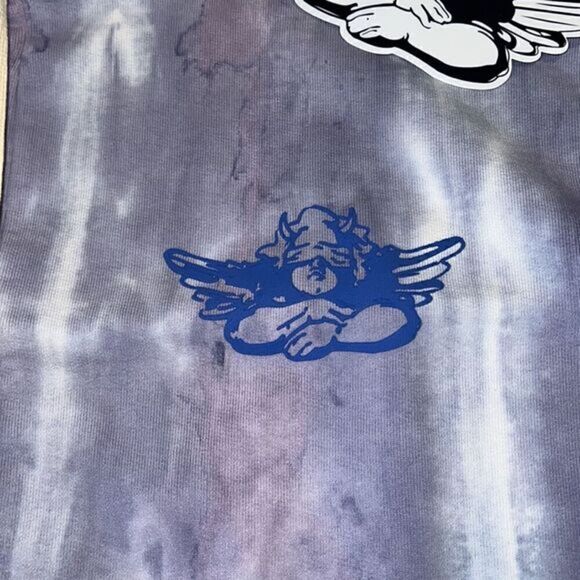 Boys‎ Lie Purple Tie Dye Cotton Slushie Drawstring Backpack Unreleased NWT - Picture 3 of 10